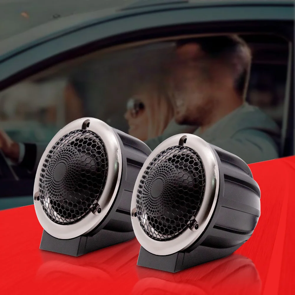 

1 Pair 25mm Voice Coil Silk Film Car Tweeter Loudspeaker 150W 4Ohm Car Stereo Tweeter 80Hz~22000Hz Auto Interior Accessories