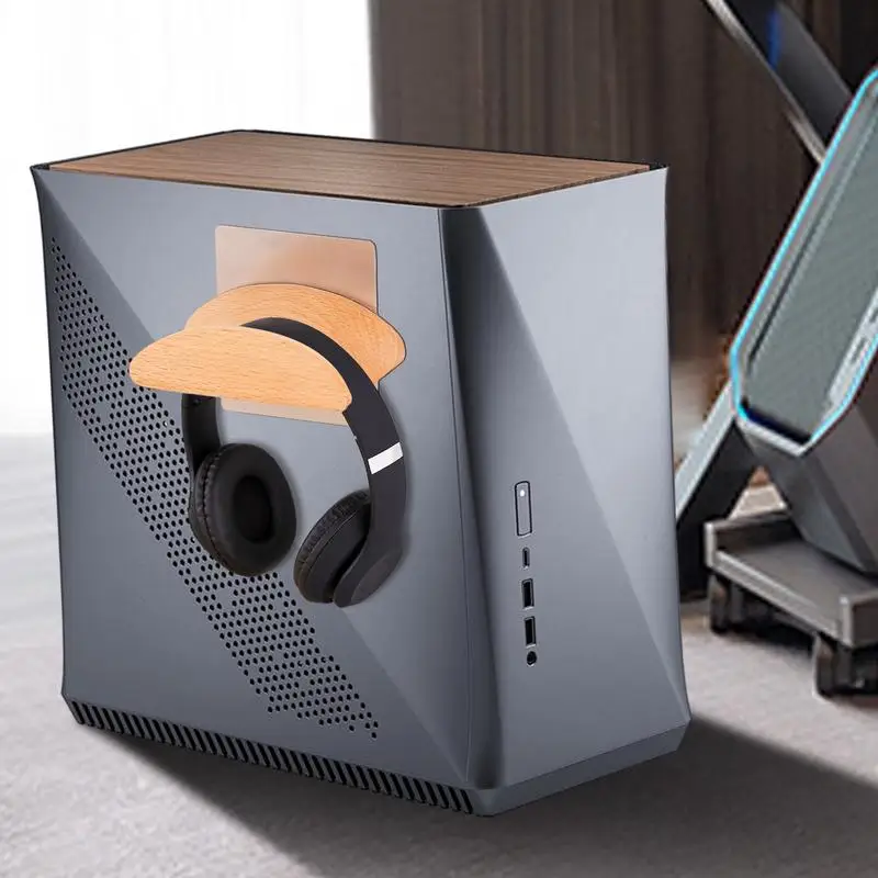 Universal Headphone Stand Wall Mount Headset Holder Earphone Protective Stand Free Punch Rack Support for Earphone Bracket