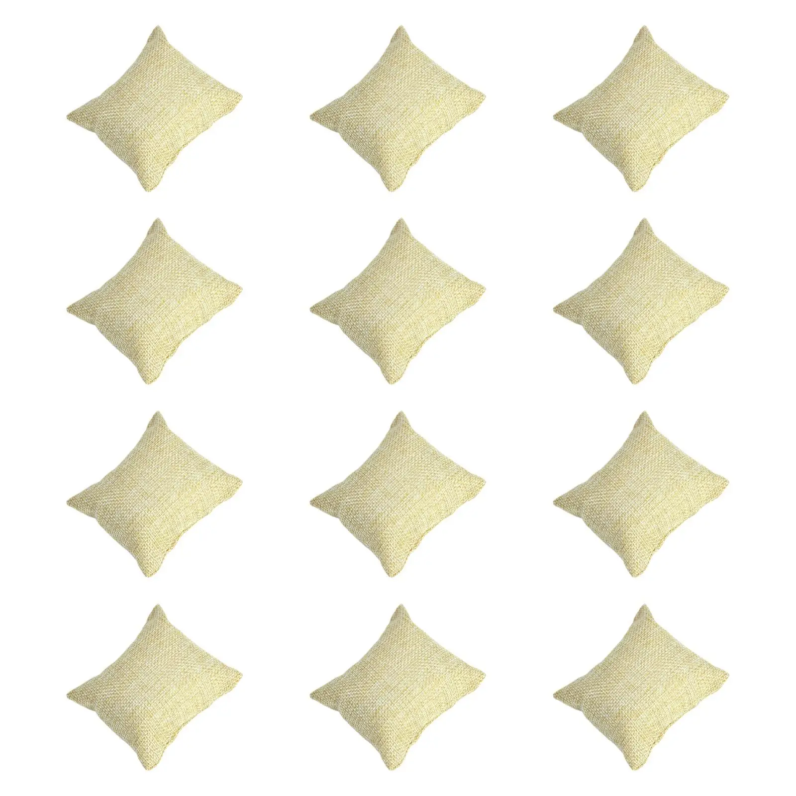 Premium Linen Bracelet Watch Pillow Jewelry Display Cushion for Watch Case Display Tray Use
