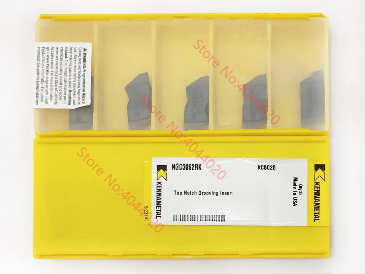 KENNAMETAL NGD3094RK NG3094LK KC730 CARBIDE INSERTS 5Pcs