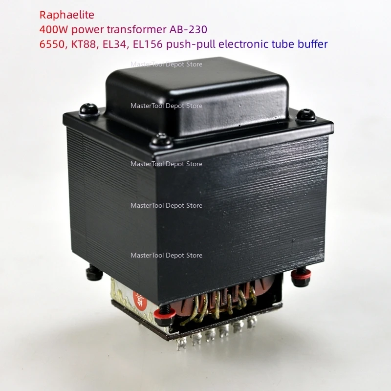 

Силовой трансформатор Raphaelite 400 Вт AB-230 6550, KT88, EL34, EL156 двухтактный электронный ламповый буфер