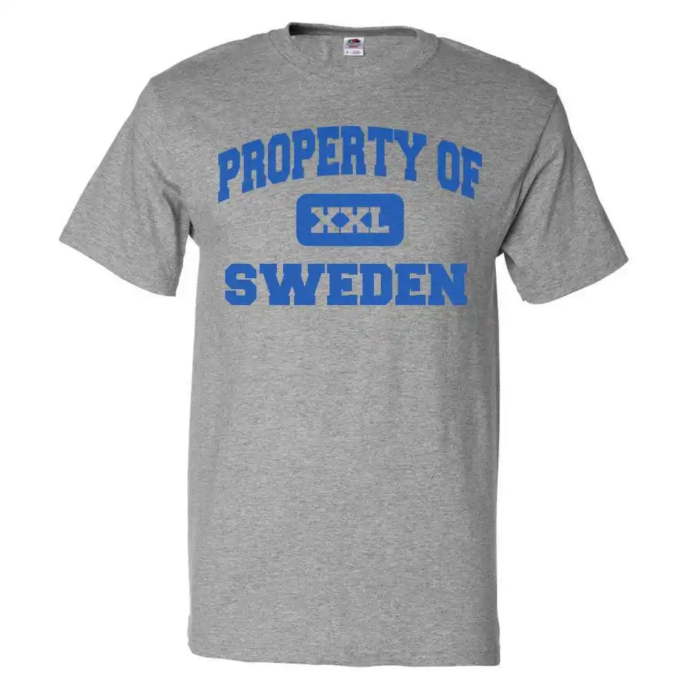 

Property of Sweden T shirt Funny Tee