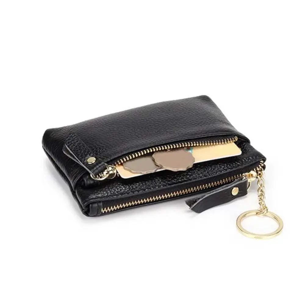 فتحات بطاقة متعددة المرأة محفظة صغيرة سستة متعددة الوظائف بولي Coin محفظة نسائية للعملات المعدنية اليد مخلب المحمولة الصغيرة جلد البقر محافظ النساء #4