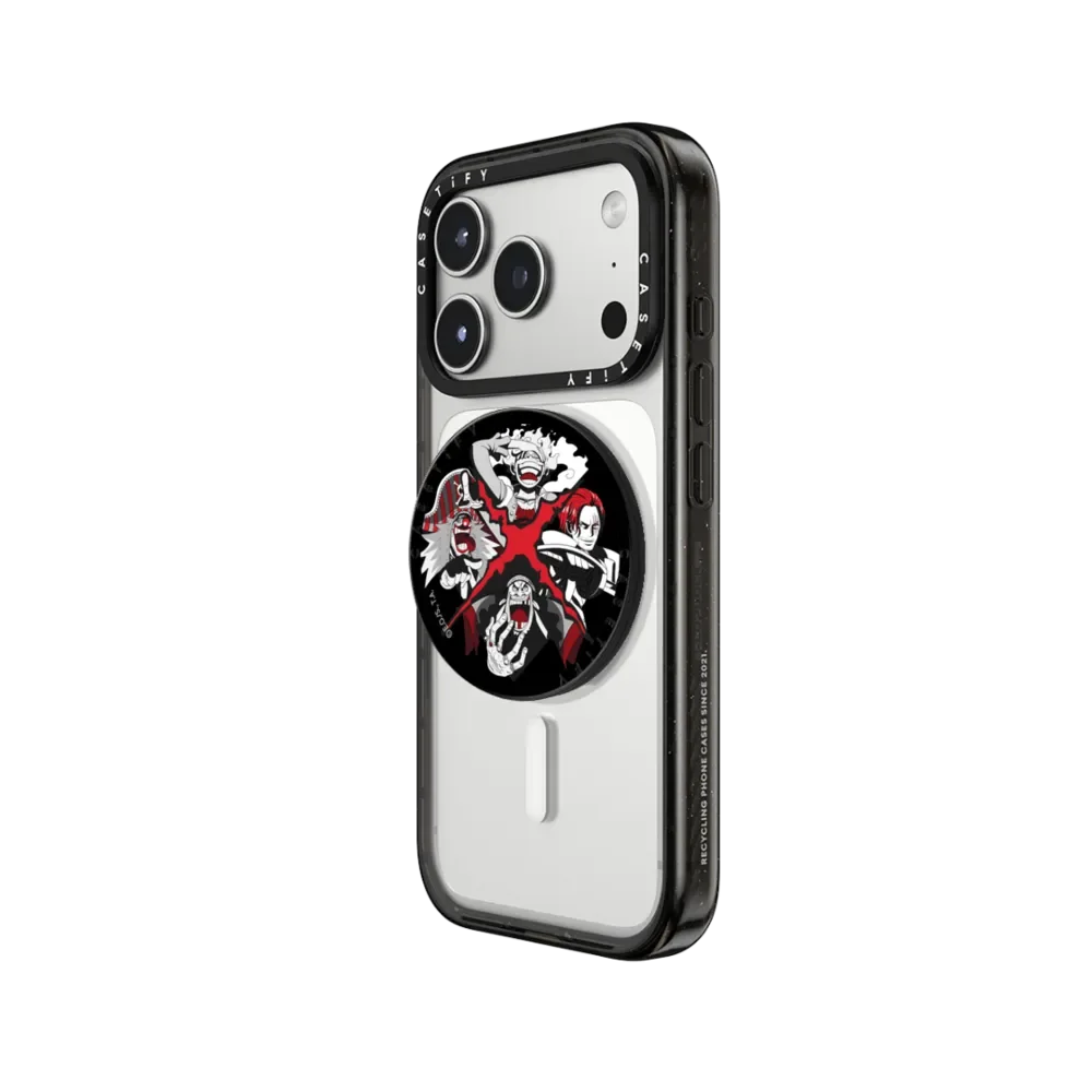 CASETiFY Co-branded One Piece Cartoon Series Magnetic Phone Holder Card Pack for iPhone 17 16 15 14 13 for Samsung S25 S26 A57 view 3