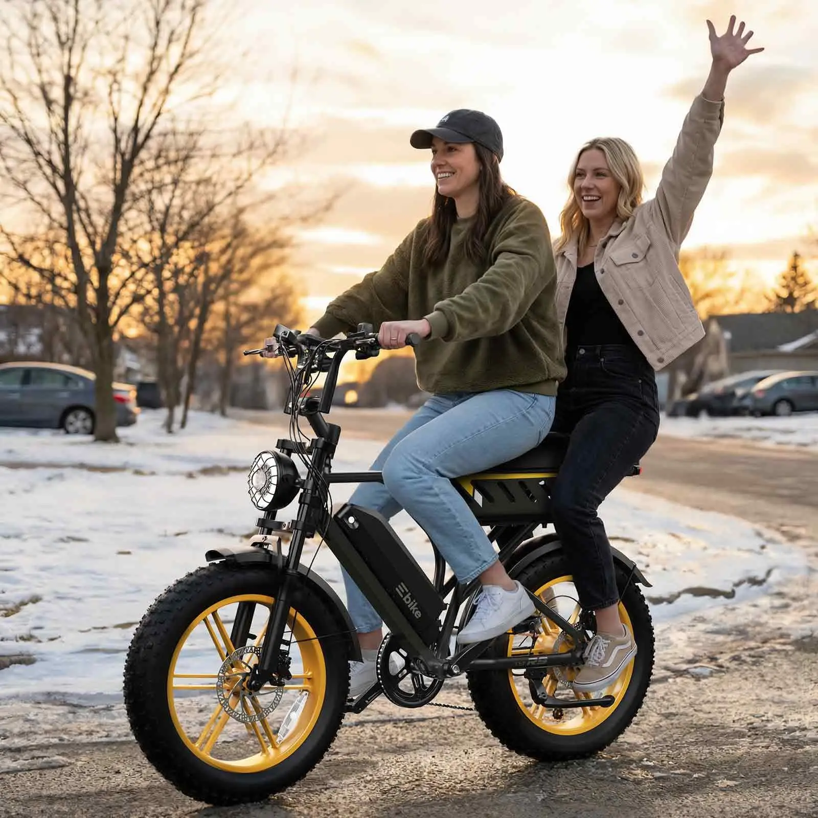 TST R9 Ultra Electric Bike 250W 48V 15Ah 7 Speed 25km/h Hydraulic Disc Brake Fat Tire Adult Ebike