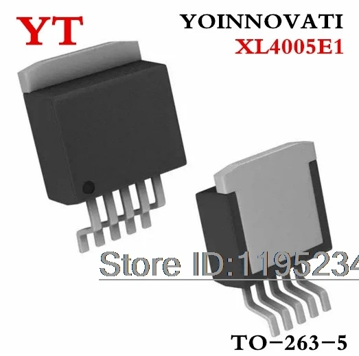 20pcs/lot XL4005E1 XL4005 32V/5A/300KHZ  IC DC-DC TO-263  Best quality.