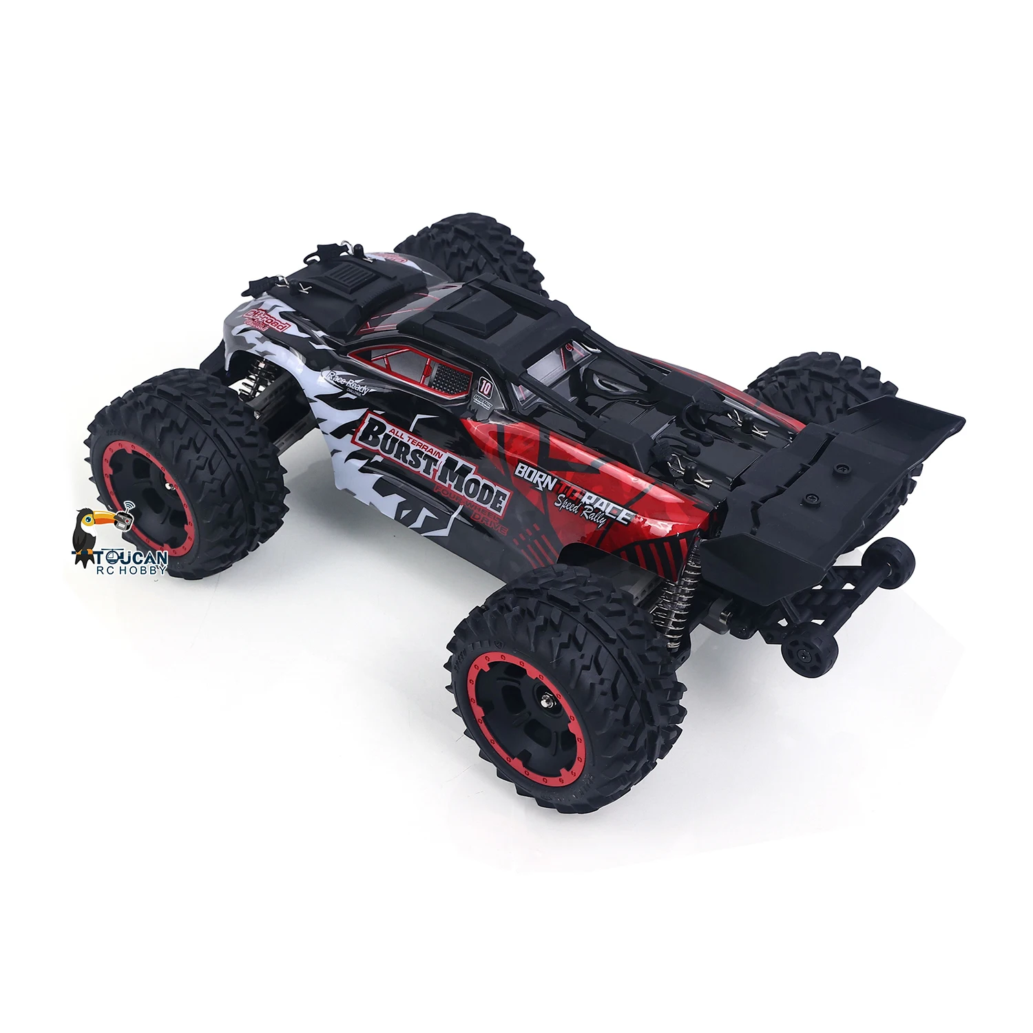 PVC-Gehäuse SCY 10101 1/10 4WD Ferngesteuertes Offroad-Auto RC Elektro-Großreifen-Truck mit Metall-Differential, Fahrbereit, LED-Licht – Detail 2