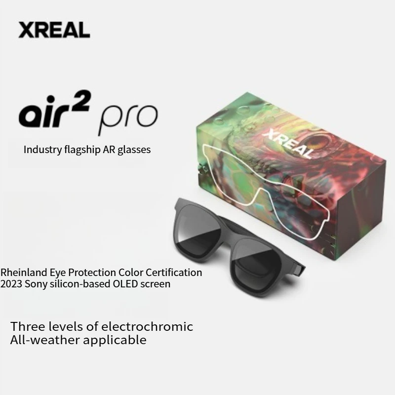 XREAL Air 2 Pro Intelligent AR Glasses Portable Projection Aerial Projection Screen High Definition and High Image Quality