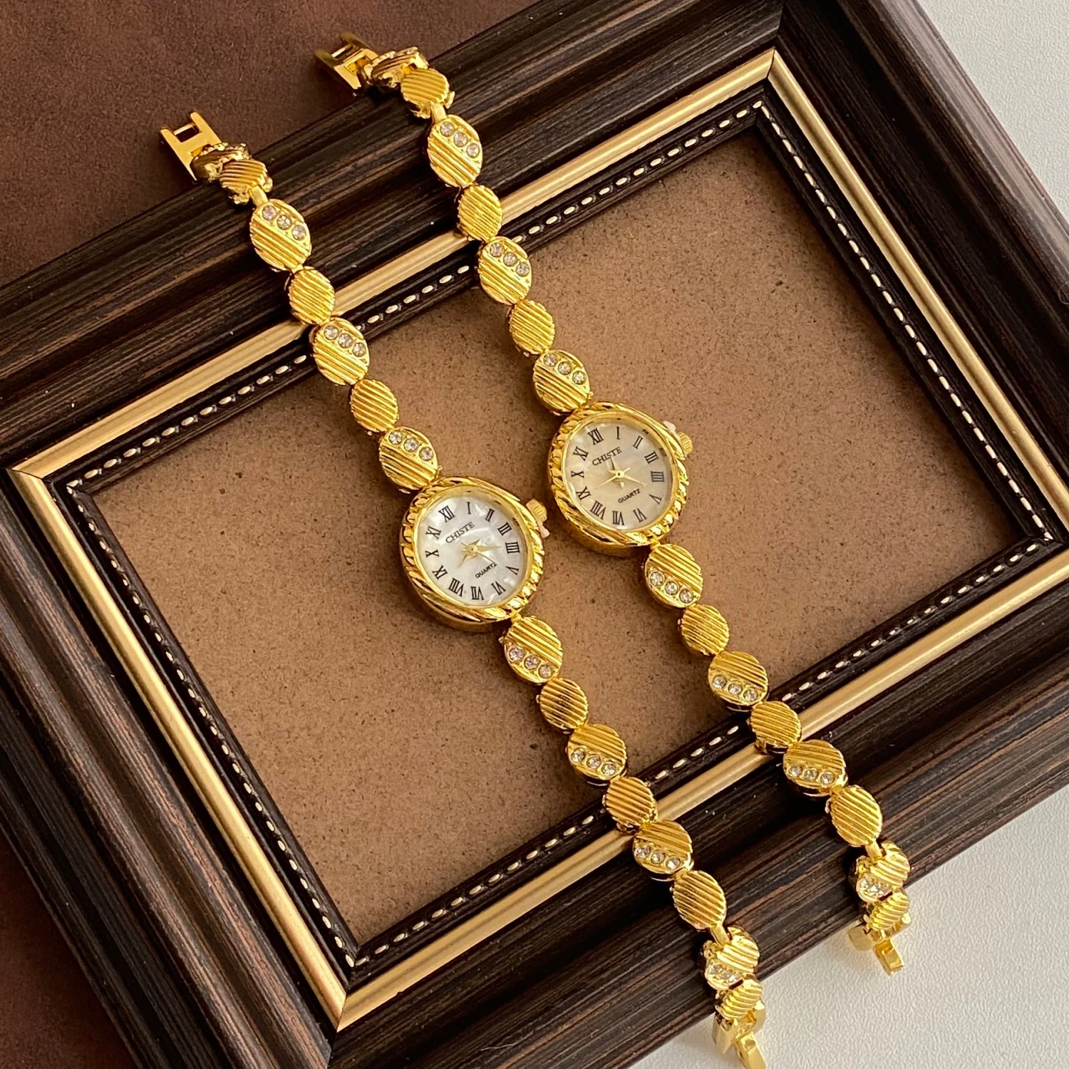 Women Watches Top Brand Luxury Wristwatches Ladies Fashion Gold  Bracelet Watch Female Elegant Clock Women montre femme