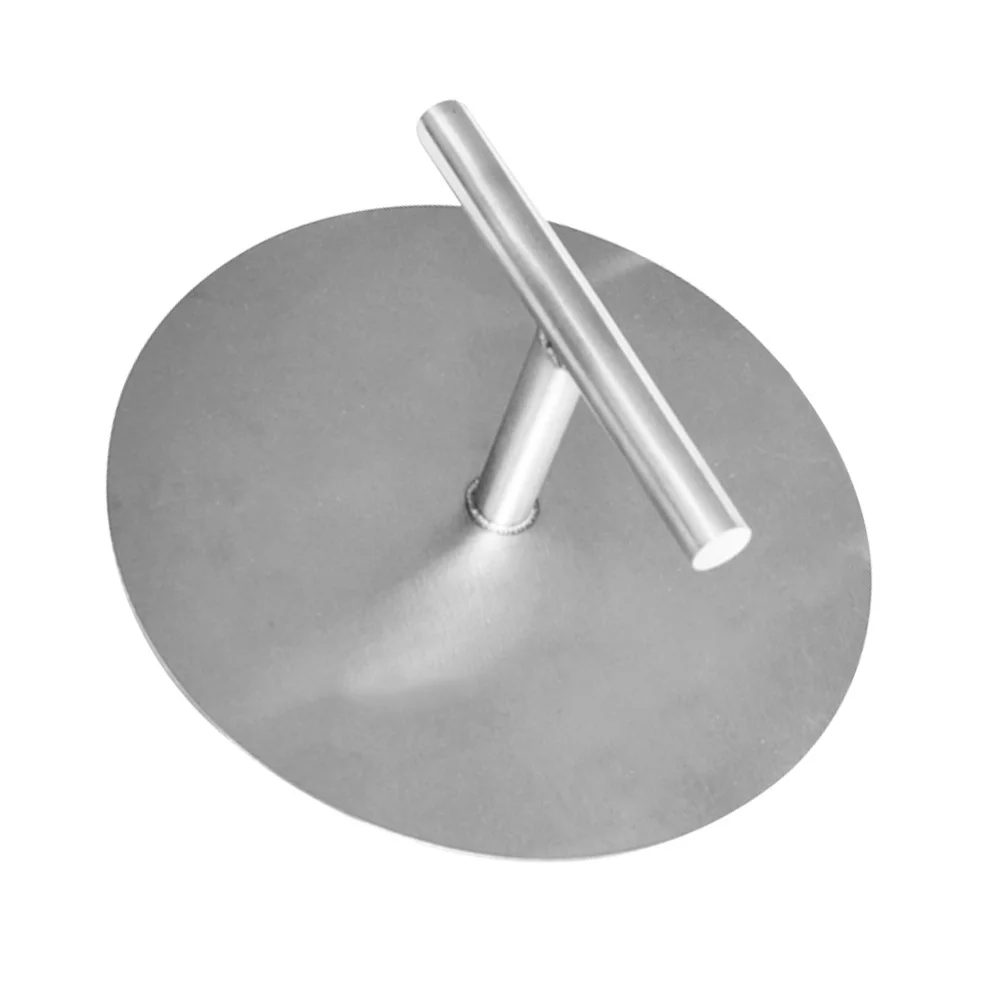 

Round Shape Burger Presser Non-Stick Dough Mold Kitchen Accessory Patty Maker Meat Pie Press Stainless Steel Burger Press