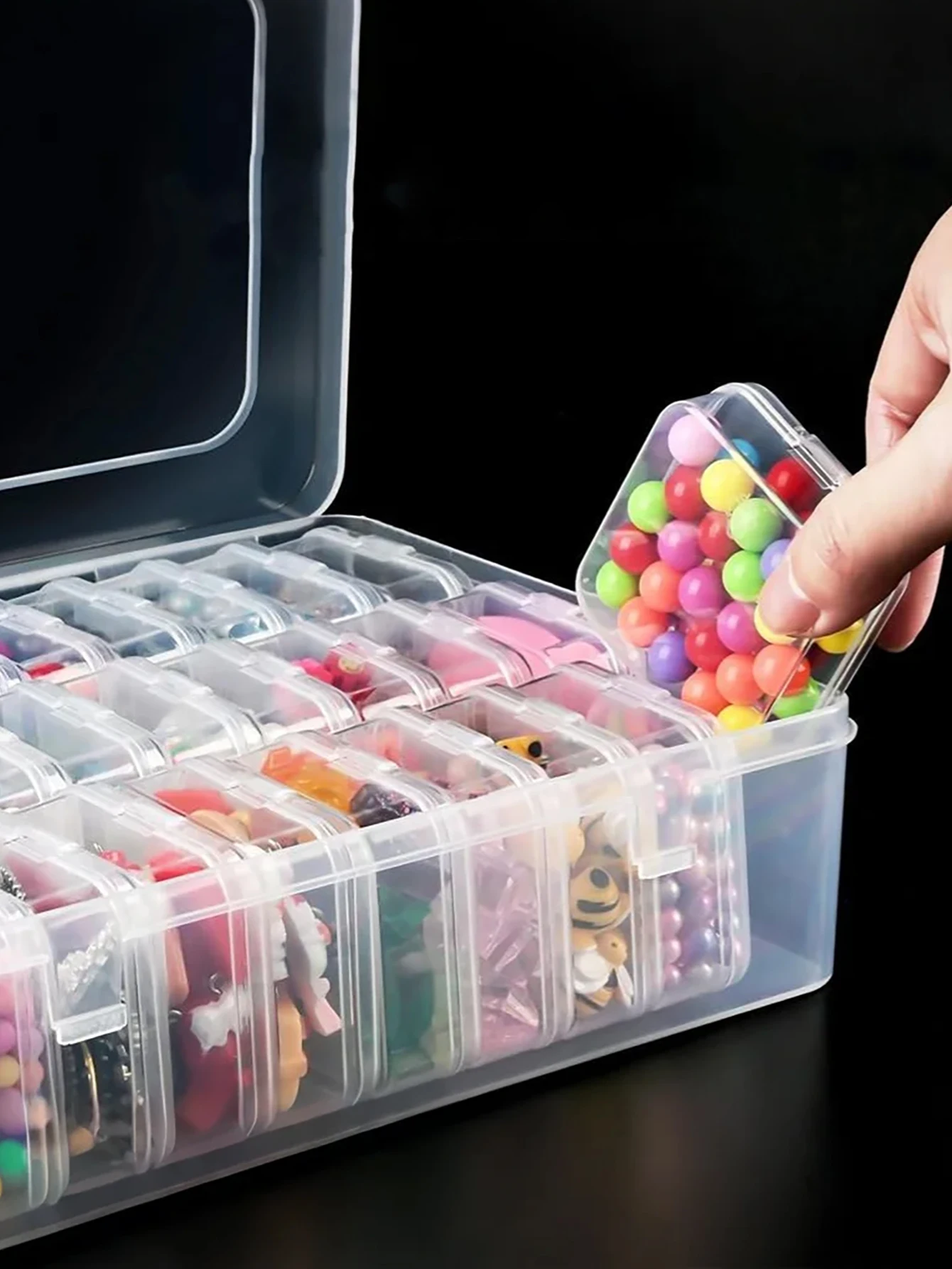 Cajas transparentes para accesorios de gato y perro - imagen 2
