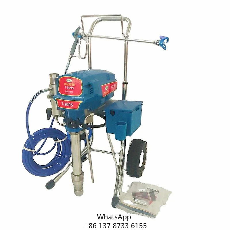 T-3095 Electric Piston Painting Machines High Quality Heavy Wall Paint For Real Stone Factory Direct Sale