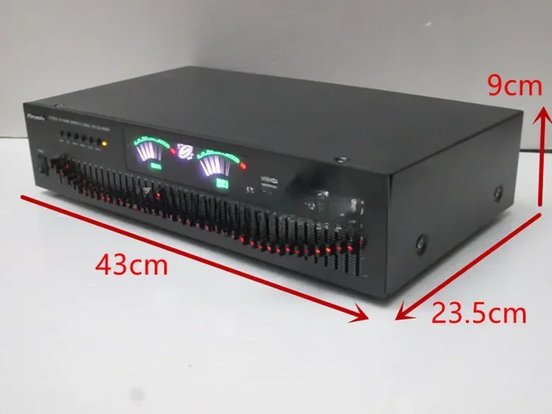 40-Segment 5.0 Lossless Bluetooth Card Stereo High School Bass HiFi Fever Home Double 20-Segment EQ Equalizer