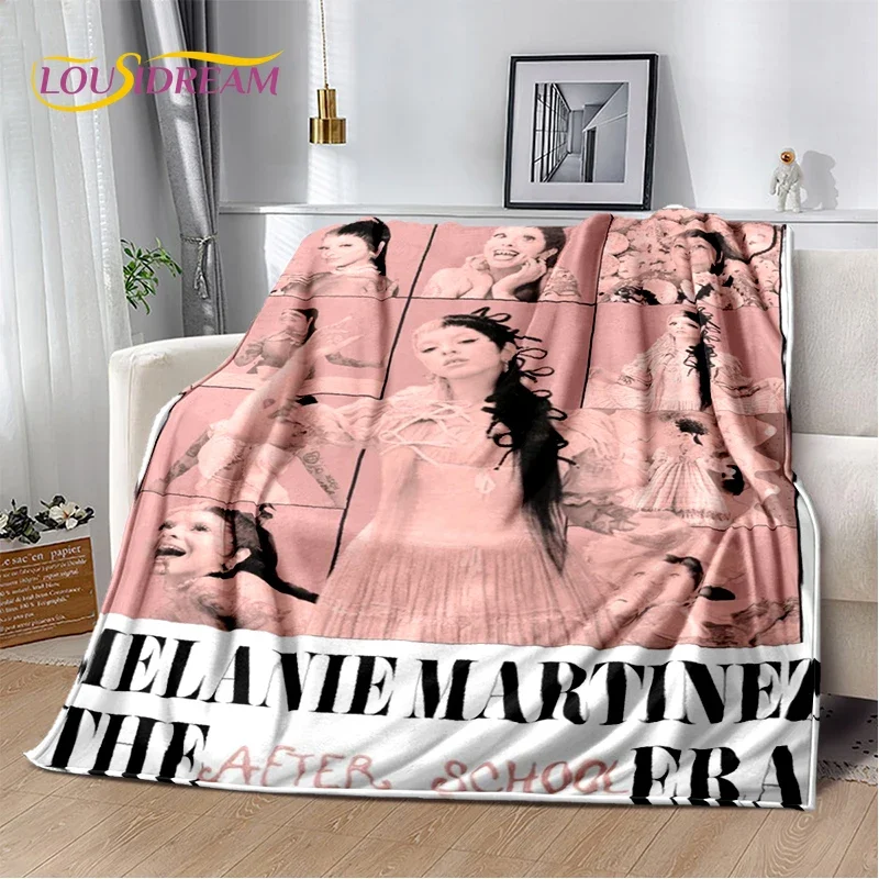 Crybaby M-Melanine Martinez Soft Flannel Blanket for Bed Bedroom Sofa Picnic,Throw Blanket for Cover Outdoors Leisure Gift Kids