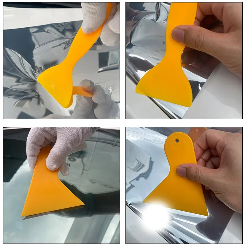 Car Stickers Micro Squeegee Scraper Hardness Wrap Vinyl Tools Car Film Wrapping Scraper AccessoriesCar Micro Gasket Squeegee