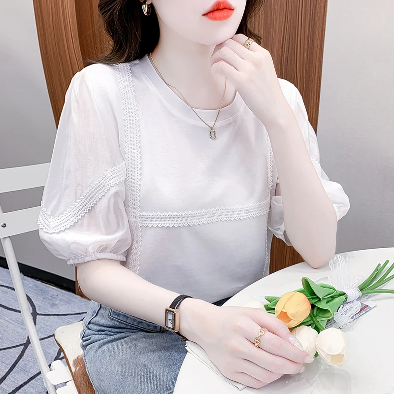 Dames Mode Sexy Zomer Casual T-Shirt Vrouwen Kleding Meisjes Kawaii Esthetische Tops Dames Korte Mouwen Kleding Paf9087 2