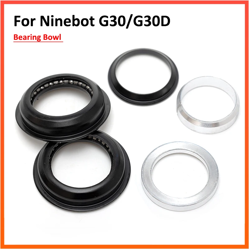 Front Fork Tube Bearing Bowl For Ninebot Max G30 /G30D/ G30P KickScooter Manganese Steel Rotating Steering Sets