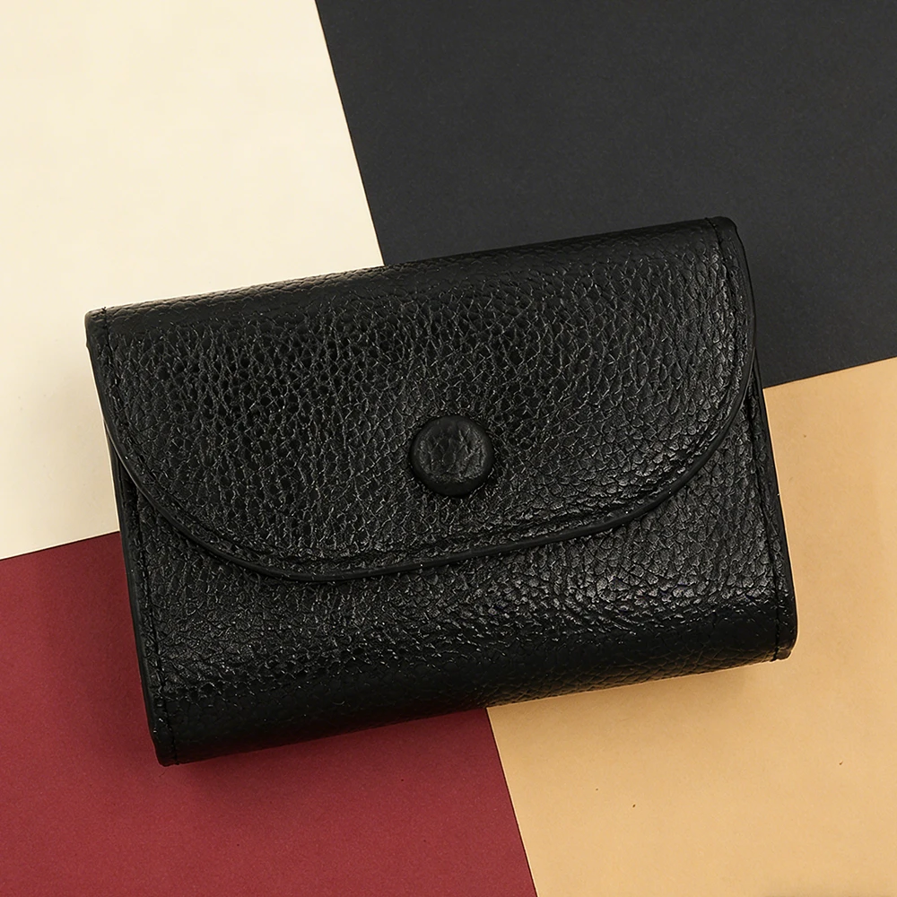 

Унисекс кошельки высокого качества с застежкой-пряжкой, карманом на молнии для монет, зажимом для денег, простым держателем для карт, классический простой кошелек для женщин