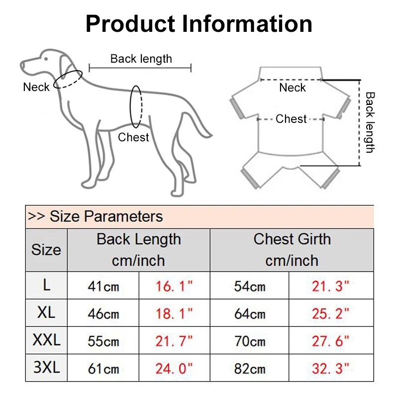 Dog Recovery Suit After Surgery Female Male Soft Long Sleeve Bodysuit Dog Pajamas for Large Medium Dog Shedding Suit