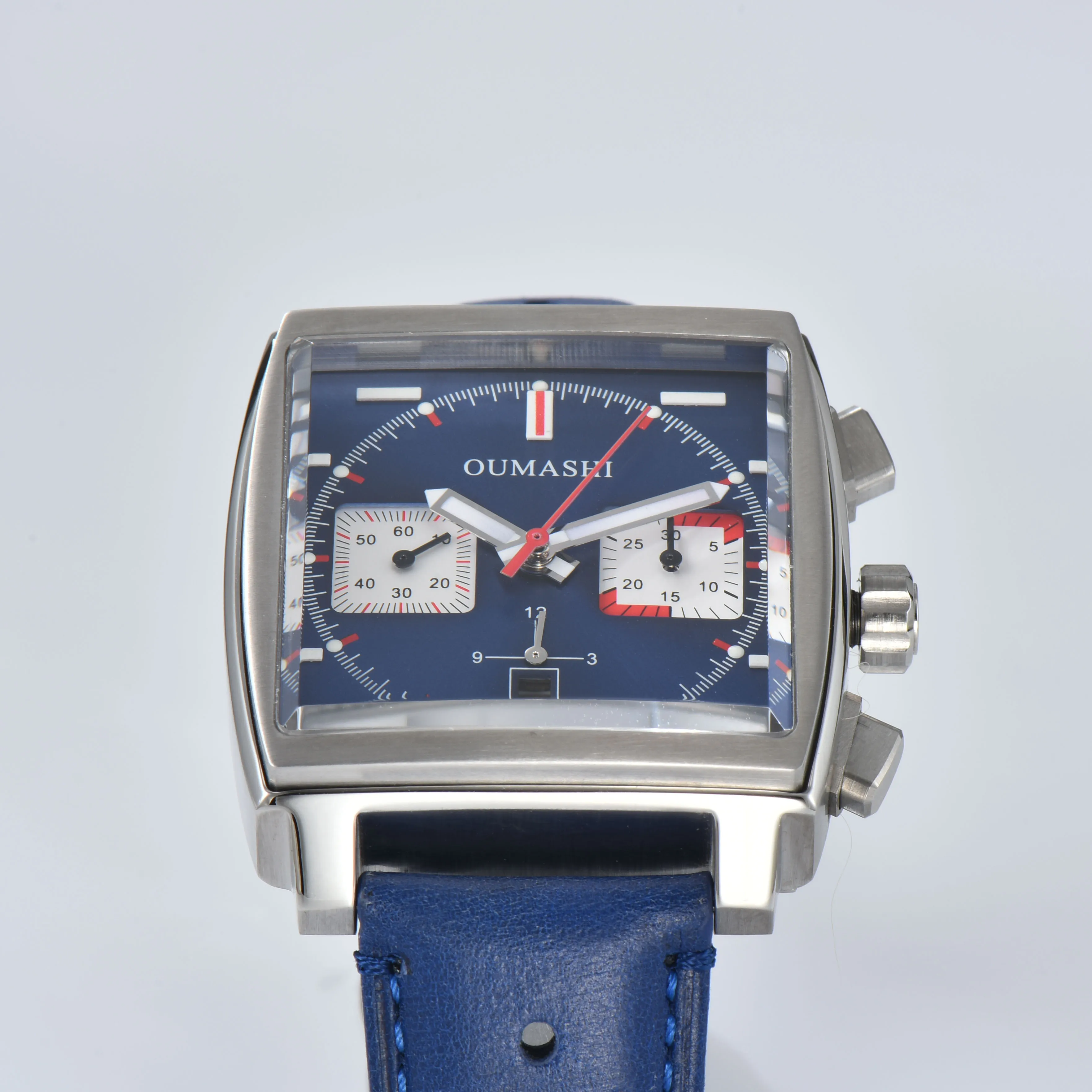 Nuevo reloj de lujo para hombre, reloj ETA 7750, reloj deportivo con sincronización resistente al agua de acero inoxidable, reloj mecánico automático, movimiento ETA7750