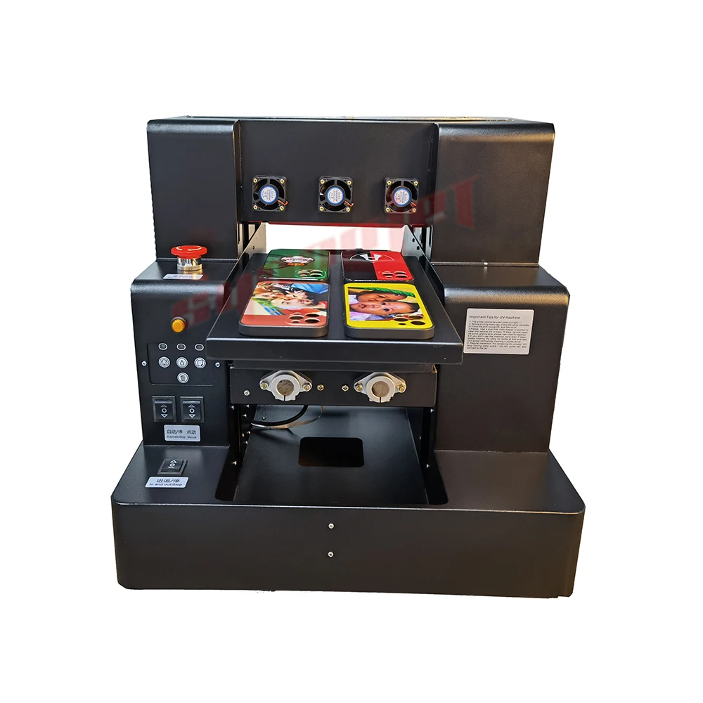 A4+UV flatbed varnish printer for Epson L805 UV DTF crystal sticker printer print AB film phone case Bottle Acrylic PVC