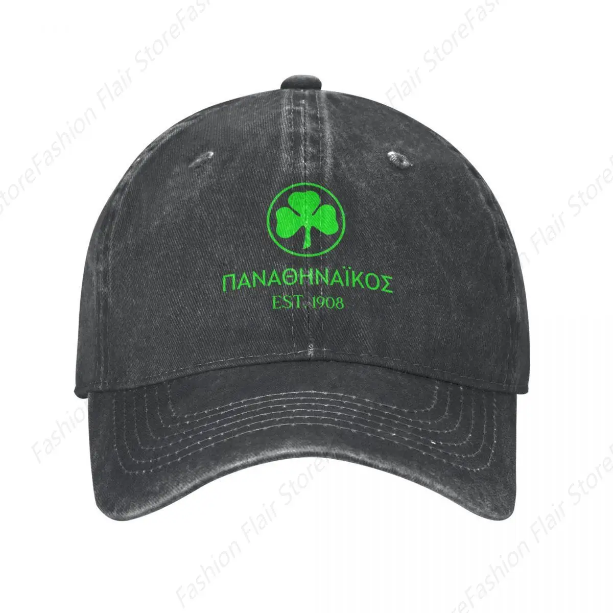 Panathinaikos Greek green 2 Baseball Cap Hat Luxury Brand Snapback Cap Funny Hat Woman Hats Men'S