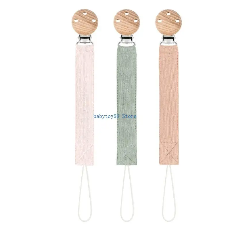 Y4UD 3 قطع من حامل لهاية الأطفال سلسلة دمية بسيطة للفتيات والأولاد #4