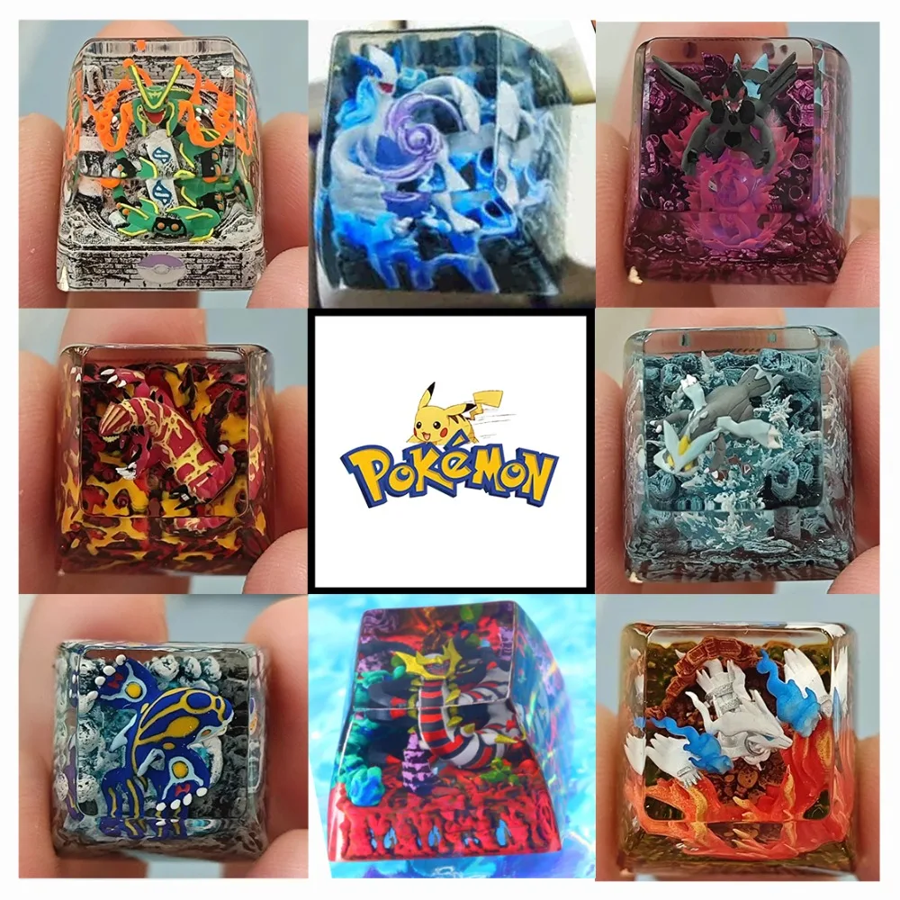 pokemon-anime-keycaps-lugia-ho-oh-giratina-transparent-resin-stereoscopic-keys-caps-for-mechanical-keyboard-boys-and-girls-gifts