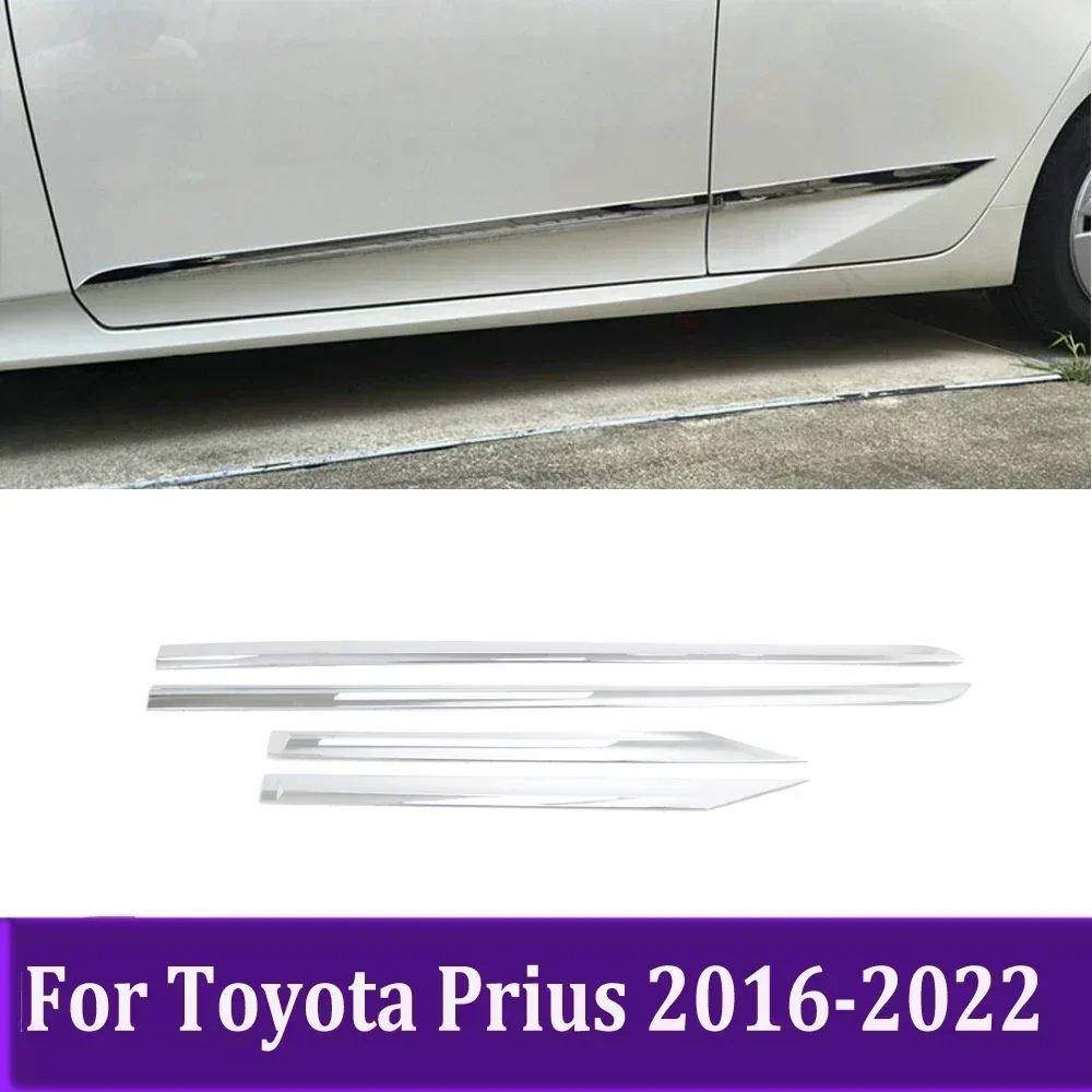 

Хромированная накладка на корпус боковой двери для Toyota Prius 2016 2017 2018-2022, внешние аксессуары