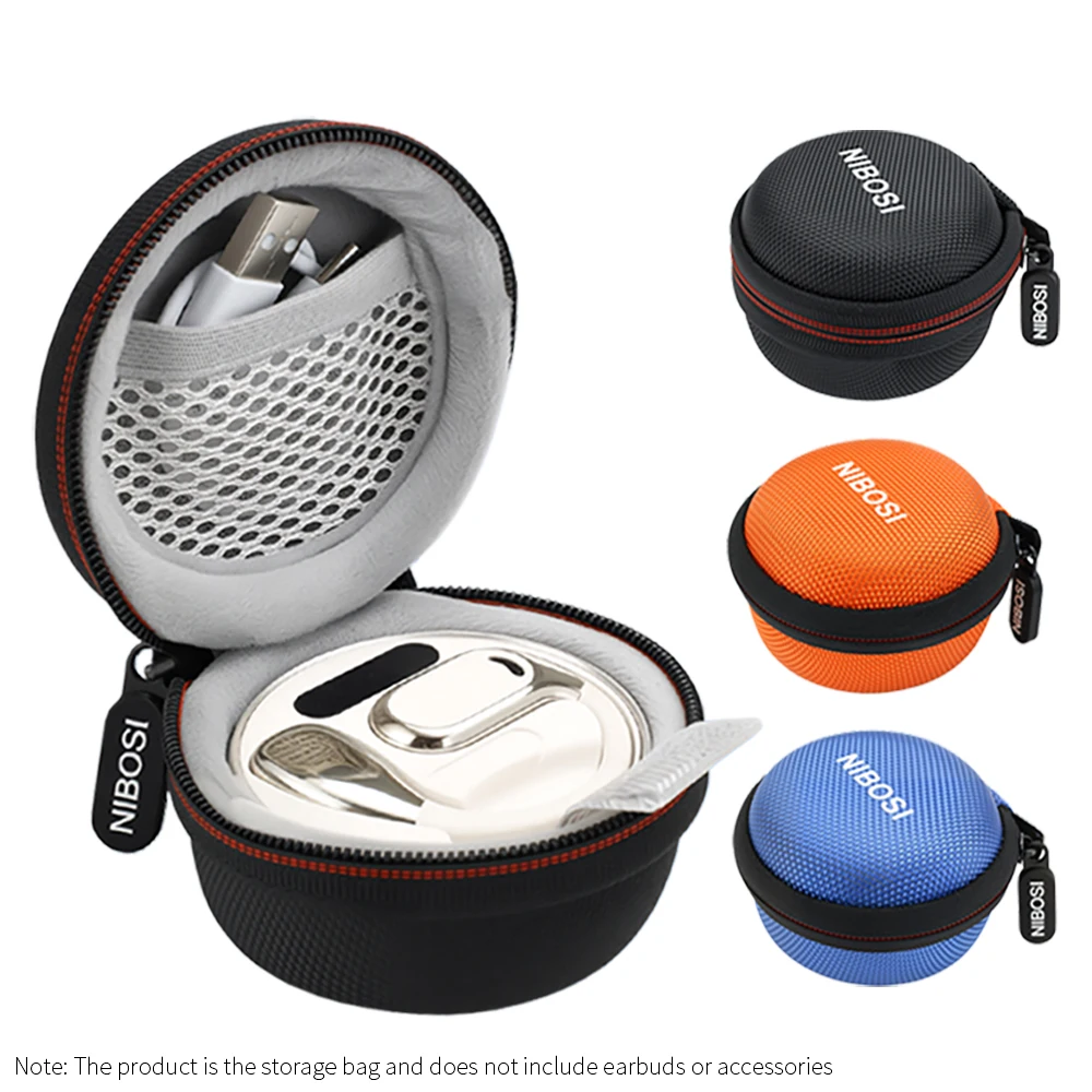for Burmester 2024 NEW Bone Conduction Earbuds Storage Bag M76 TWS Hard EVA Box Ture Wireless Earbuds Travel Carrying Case