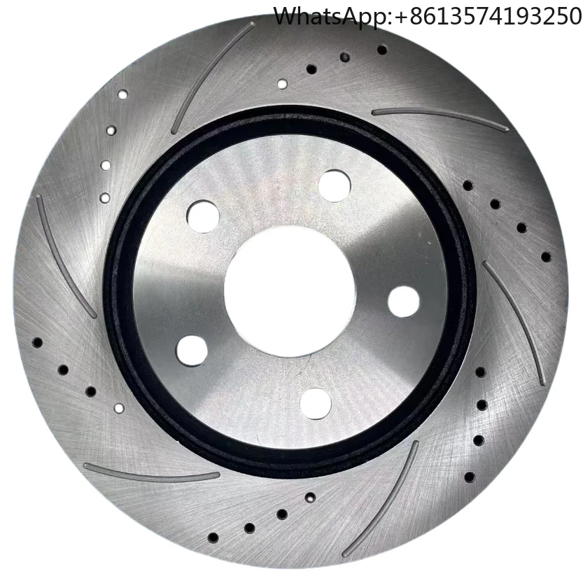 

For Front Vent Brake Disc 332*28mm OE#68040177AA Drilled and Slotted Disc Brake Auto Parts for Chrysler JEEP
