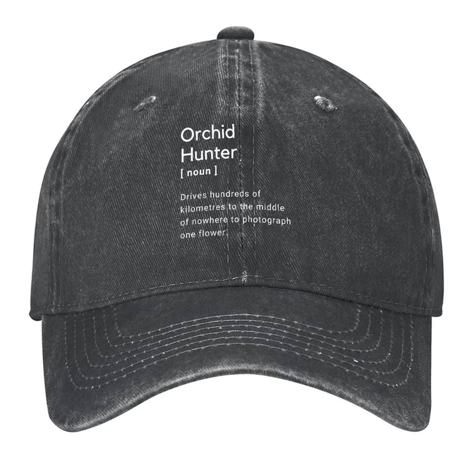 

Orchid Hunter Definition Baseball Cap sun hat New In Hat Snap Back Hat Men Women's