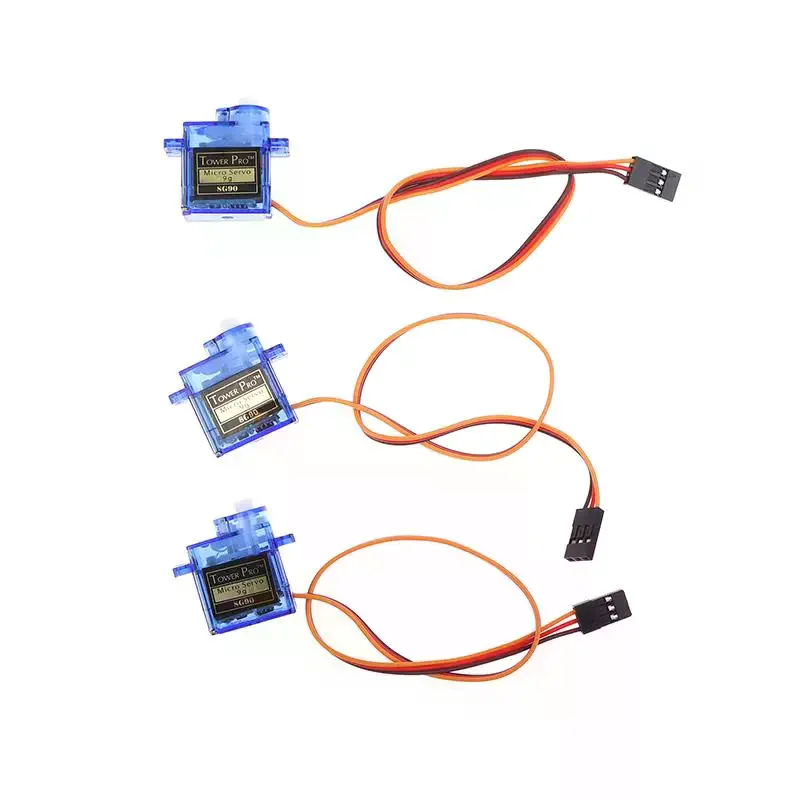 

1/3Pcs RC Car Robot Arm Arduino Starter DIY Project SG90 9G Micro Servo Motor 180°/360° 5V Digital Servo