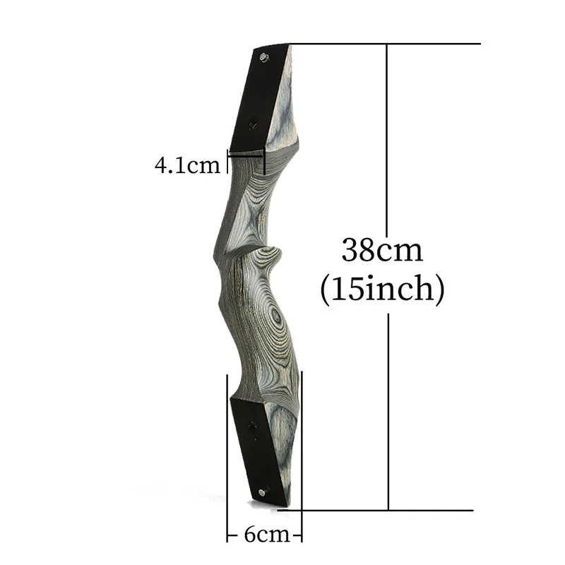 60 "Busur Recurve 20-60Lbs Busur Panahan Pemburu Amerika Busur Laminasi Busur Tungkai Kiri/Kanan Latihan Menembak Luar Ruangan