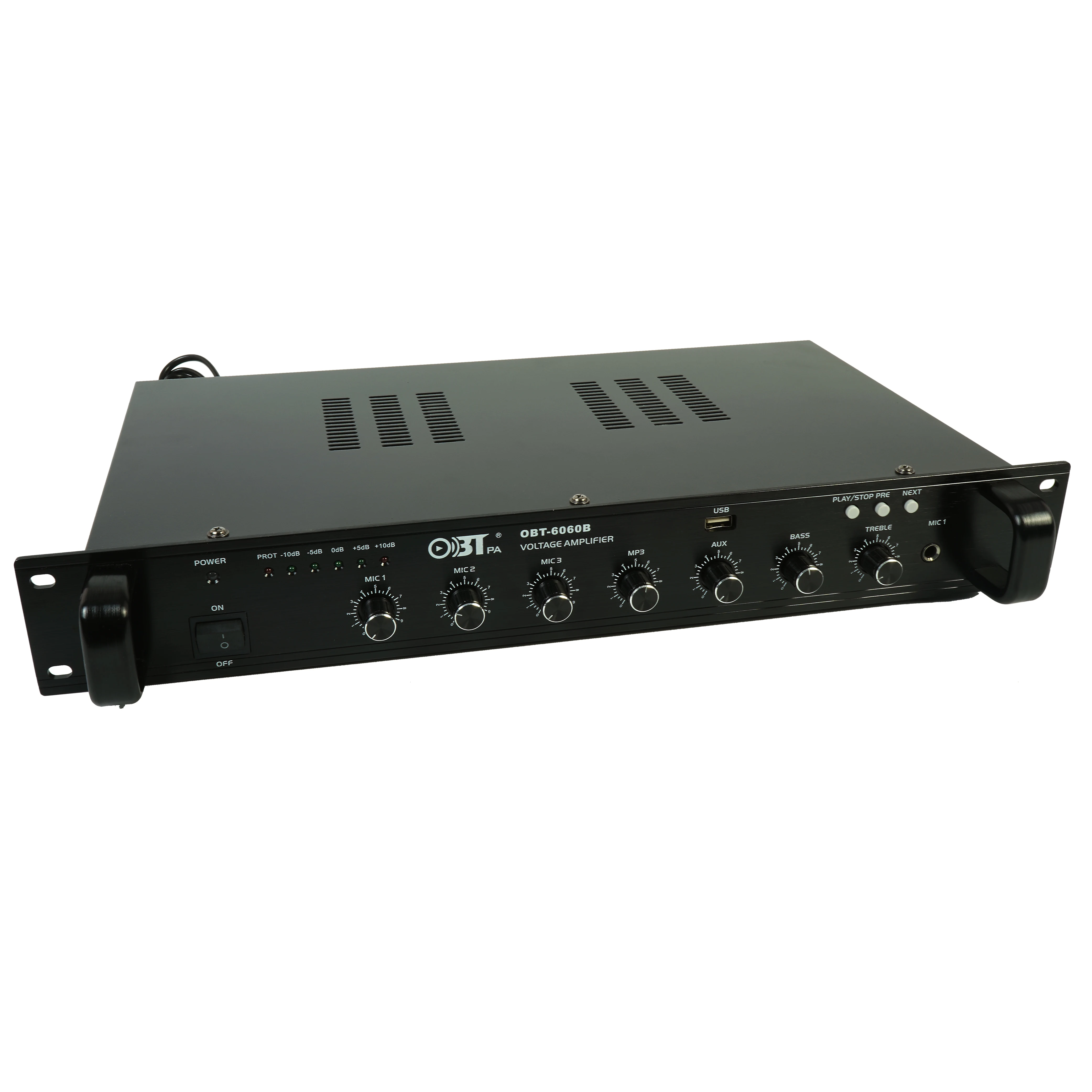 PA Public Address System Power Amplifier Audio 60W HIFI PA Amplifier for sale OBT-6060B