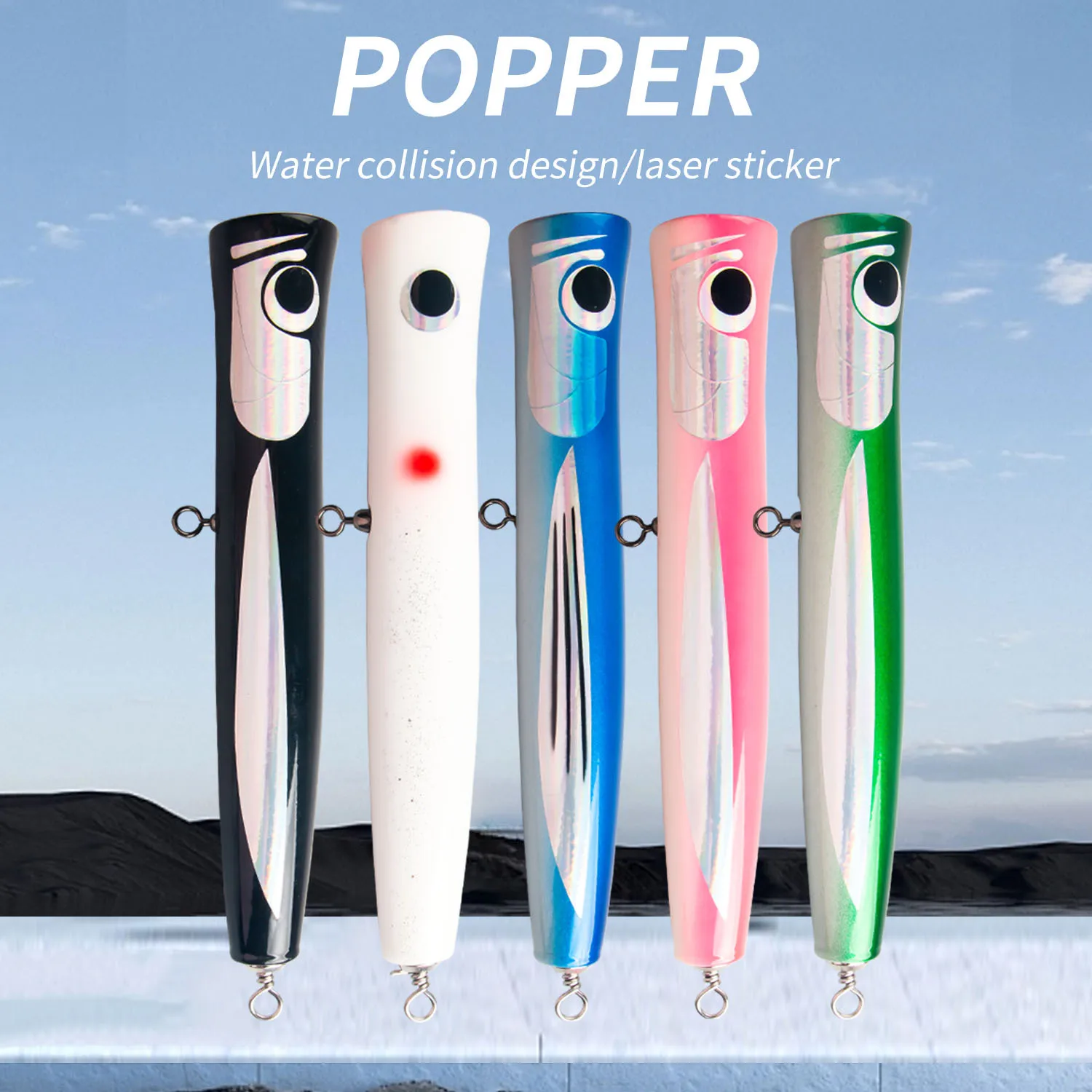木製ウェーブスクレーパールアー-0g-23cm-ボート釣り用-マグロgtルアー-フェイクベイト-海釣り-キャンプ-旅行用品-アウトドア用品