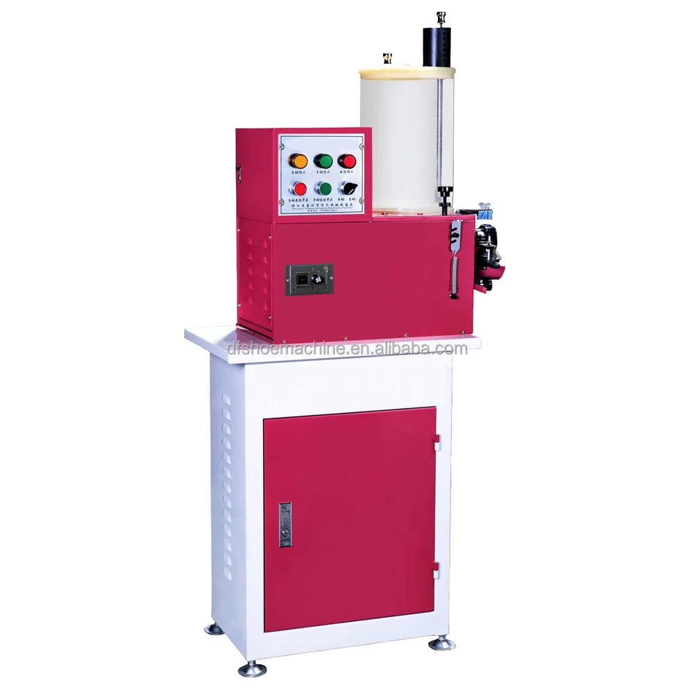 

Automatic Leather Shoes Making Upper Vamp Insole Edge Glue Gluing Machine