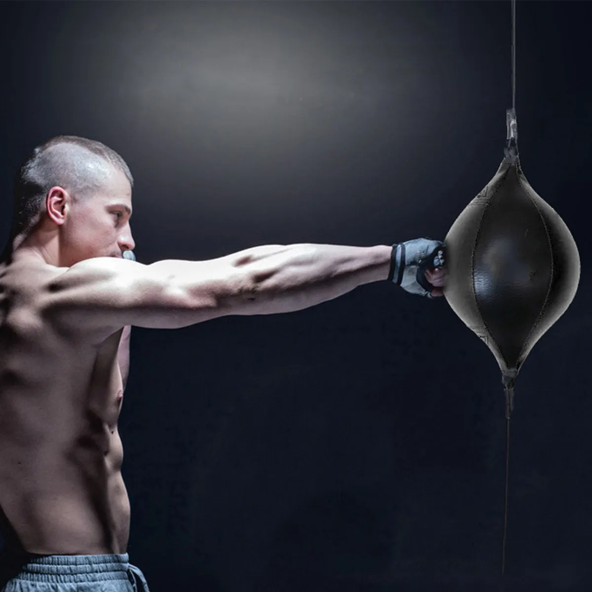 1Set Training Set for Boxing Martial Arts Reflex Hand Eye Coordination Agility Workout Home Gym Use Includes Ball