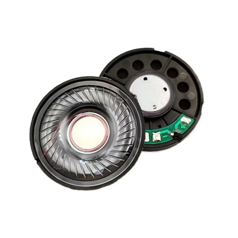 헤드폰 스피커 유닛 오디오 애호가 헤드셋 드라이버, 오버이어 이어폰 수리 부품, 좋은 품질의 베이스, 2 개, 53mm, 60ohm, 신상