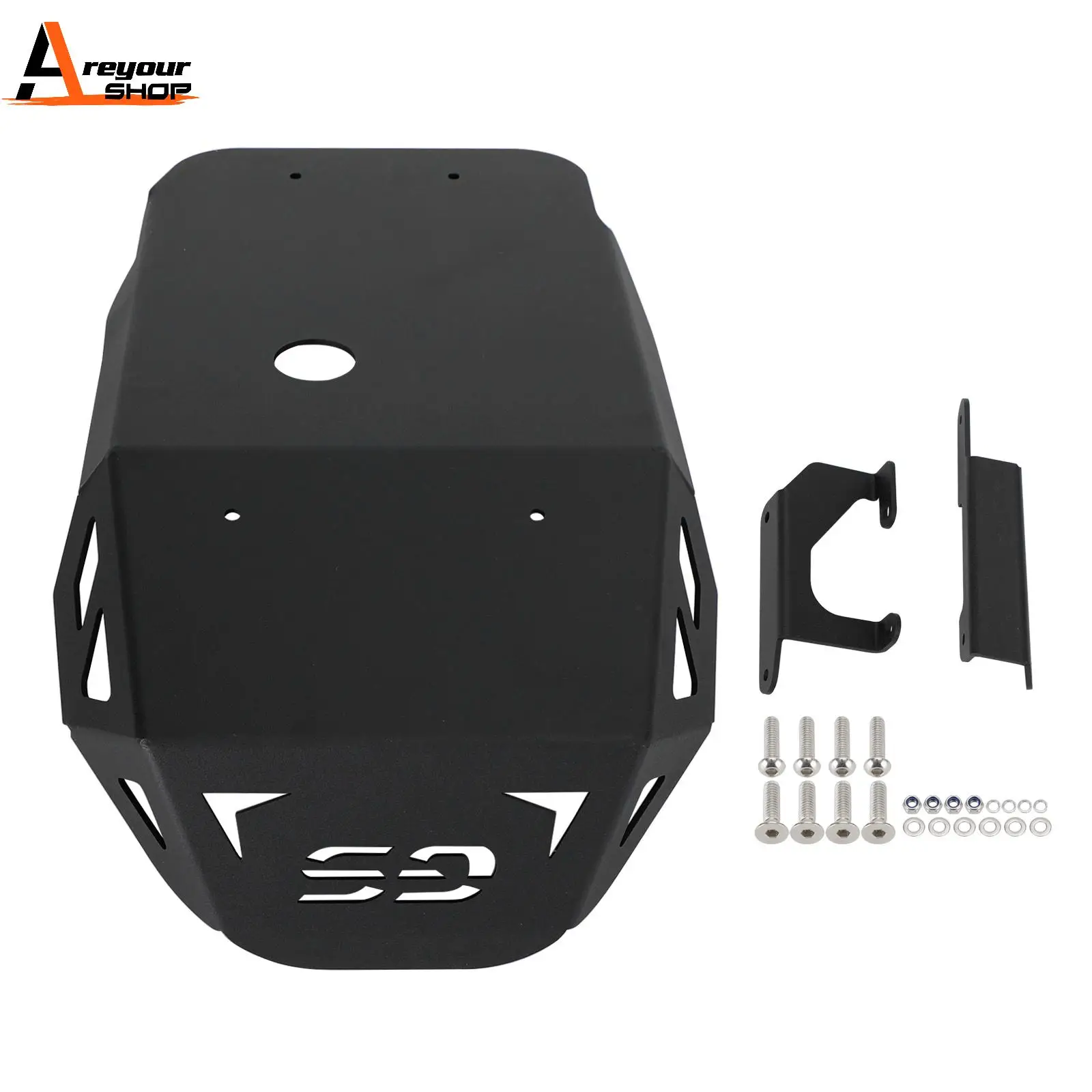 Areyourshop Engine Bottom End Cover Protector Skid Plate For BMW F 750 850 GS ADV 2018-2022 Motor Accessories