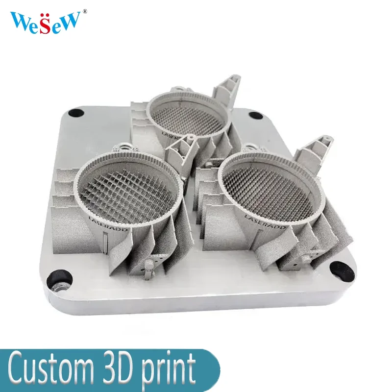 Услуги 3D-печати на заказ по металлу с SLM DMLS или приспособлением для переплета из стали, алюминия, титана для функциональных деталей