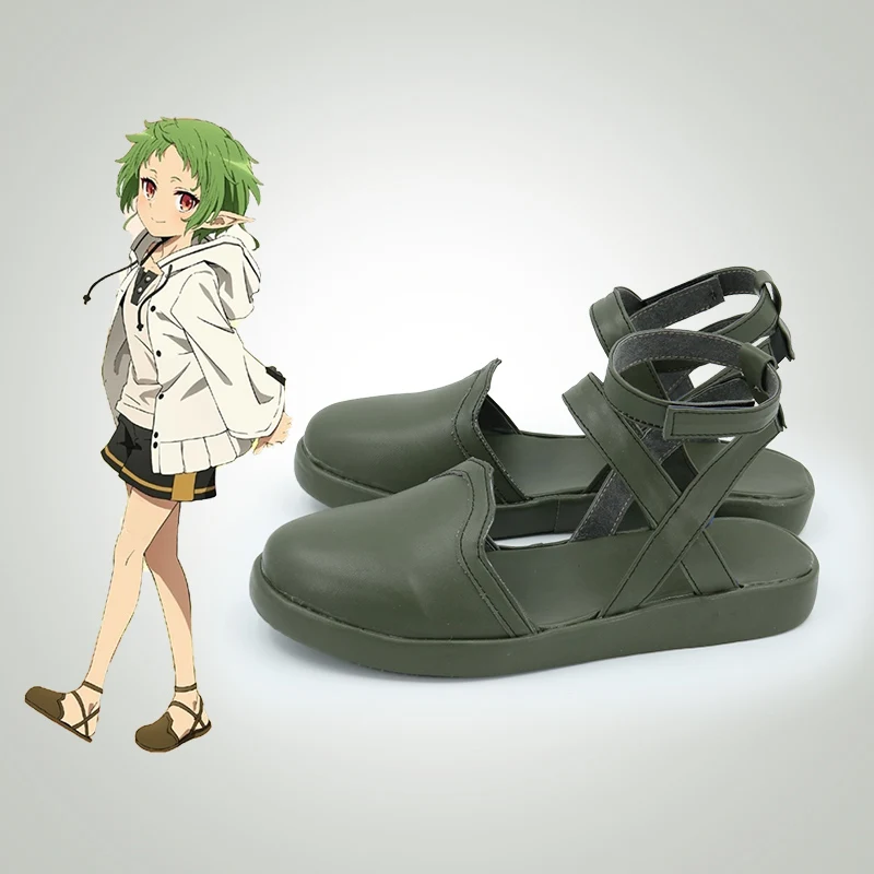 

Аниме безработная реинкарнация Mushoku Tensei Sylphiette Greyrat обувь для косплея Хэллоуин карнавал для женщин обувь