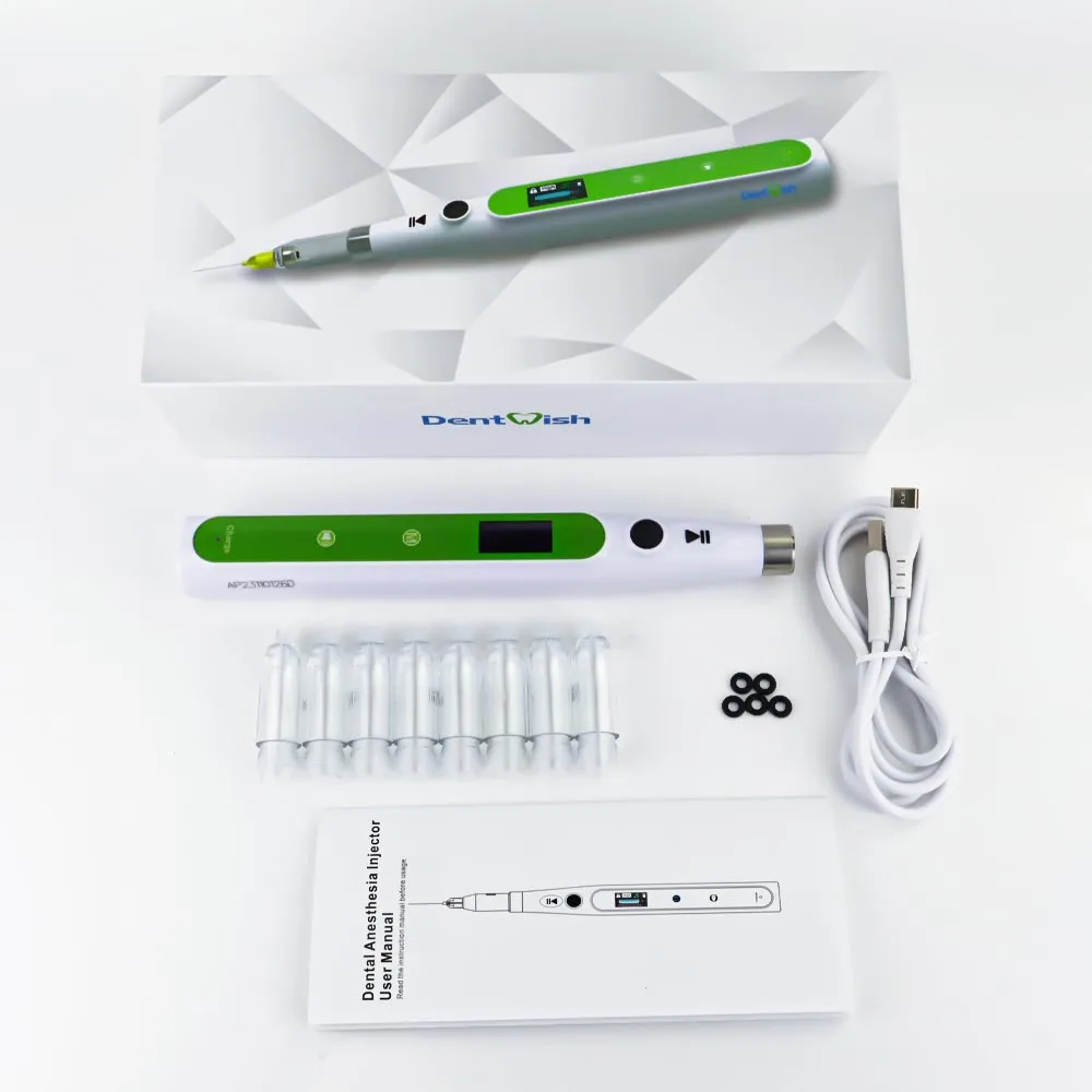 Dental Anesthesia Injector Precise Dosage Control Painless Delivery Adjustable Speed for Dentistry Clinic&Oral Treatment
