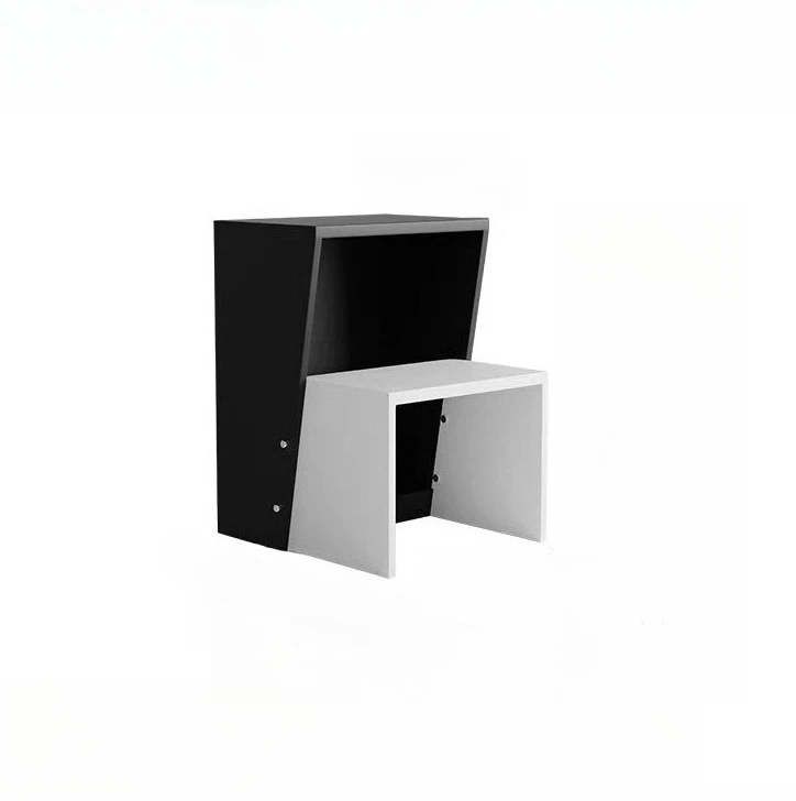 Household multi-functional creative stool, living room storage stool, side cabinet shoe changing low pedal stool