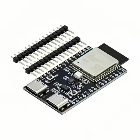 ESP32 ESP32-C6 WiFi+Bluetooth Internet Of Things Dual Type-C Development Board Core Board ESP32-C6-DevKit C N4R2 For Arduino