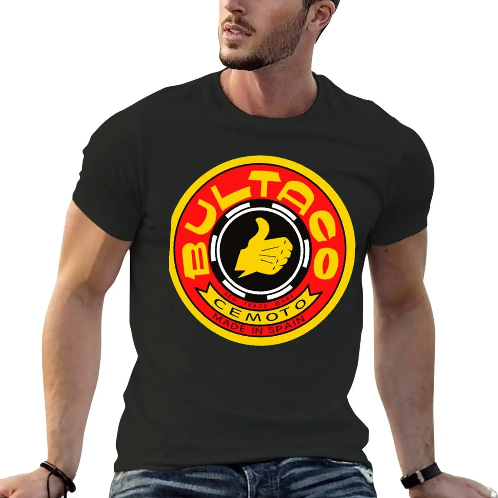 New BEST SELLER - Bultaco Motorcycles Logo Merchandise Essential Essential T-Shirt summer top T-shirts for men cotton
