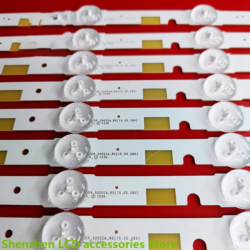 LED Backlight Strip Lamp For Samsung 50 13" TV UE50JU6800 V5DR_500SCA_R1 500SCB CY-TJ050HGNV2H UE50JU6850 UE50JU6870 UN50JS7000