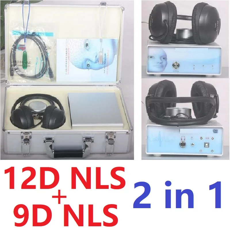 12D 9D CELL NLS AURA CHAKRA IRIS Body Scanner NON-LINEAR Analyzer Resonant English Polish German Japan Portuguese Spanish French