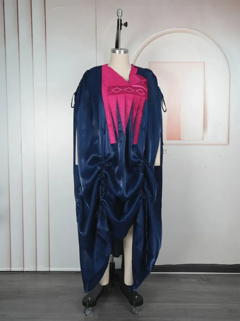 

2 PCS African Dashiki Ankara Turkey Outfits for Women plus Size Wedding Party Gown Kaftan Boubou Robe Set