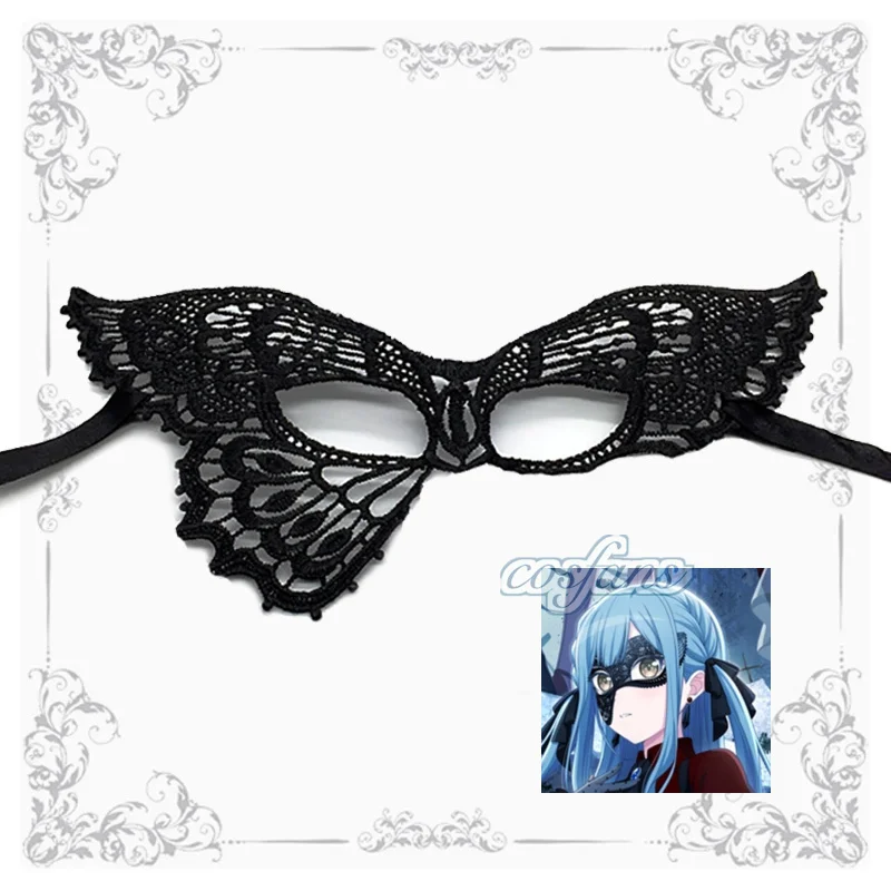 Anime BanG Dream Ave Mujica Cosplay Prop Mask Ears Yahata Umiri Togawa Sakiko Wakaba Mutsumi Women Girl Halloween Cos Customized